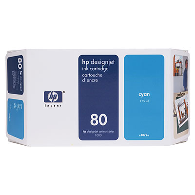 HP C4846A Cyan Ink Cartridge