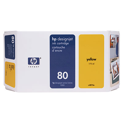 HP C4848A Yellow Ink Cartridge