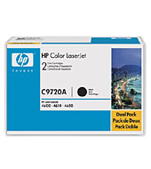 HP C9720AD Black Toner Cartridge 2-pack