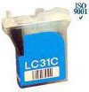 Brother LC31C Cyan Ink Cartridge