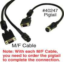 Cables To Go Break Apart VGA Cable