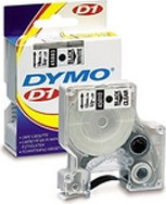 DYMO 40910 DYMO 3/8" D1 Clear Plastic Tape Label