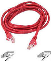 Belkin Cat 5e Patch Cable A3L791-03-RED