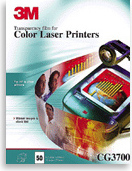 3M Color Laser Printer Transparency Film