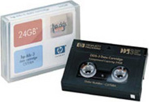 HP 12 / 24 GB DAT Tape Media