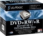 Iomagic I/OMagic 12X/2.4X/10X/2.4X External USB 2.0 DVD+RW