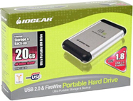 IOGear 1.8 40 GB Combo FireWire ION Drive
