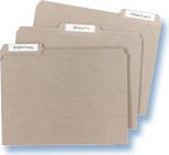 Avery 9176 11/16" x 3 7/16" White Personal Printer Labels Label