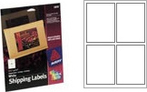 Avery 6878 3 3/4" x 4 3/4" Color Printing Labels Label