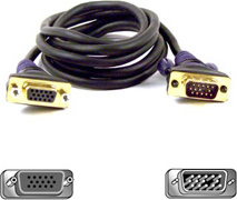 Belkin F2N025-10-GLD 10' Monitor Extension Cable