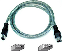 Belkin IEEE 1394 FireWire 4-Pin Cable, 3 ft.