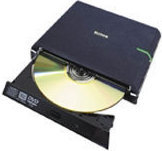 BUSlink DVD&amp;#177;RW +R DL USB / FireWire Slim Drive