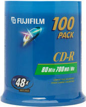 Fuji 25301481 100PK CD-R Media