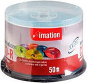 Imation 15808 50PK CD-R Media