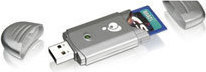 Iogear USB Pocket Memory Card Reader/Writer SD/MMC