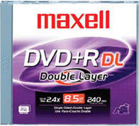 Maxell DVD+R Dual Layer Storage Media