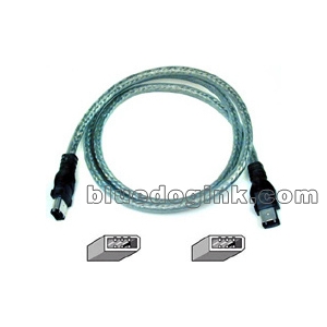 Belkin Six Foot IEEE 1394 FireWire 6 Pin Cable