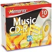 Memorex 15409100 10PK CD-R Media
