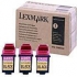 Lexmark 15M0100 Black 3PK Ink Cartridge