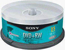 Sony 25DPW47LS2 25PK DVD-RW Media
