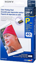 Sony 4 X 6 Print Pack with Snap off Edges for DPP F Printers