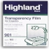 3M Highland 901 Transparency Film for Copiers