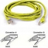 Belkin A3L850-03-YLW-S 3' RJ45 Cable