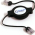 Cables To Go Retractable RJ-45 Ethernet Network Cable (1.2m)