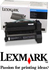 Lexmark 15G042C Cyan Toner Cartridge - Return Program