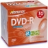 Memorex 32025595 10PK DVD-R Media