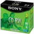 Sony 3MCRW-156A 3" 3PK CD-RW Media