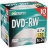 Memorex 32025538 10PK DVD-RW Media