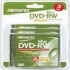 Memorex 32025620 3PK DVD-RW Media