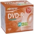 Memorex 32025634 10PK DVD-R Media