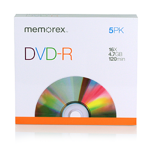 Memorex 05655 DVD-R Discs
