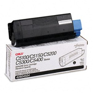 Okidata 42804504 Black Toner Cartridge
