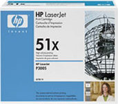 HP Q7551X Black Toner Cartridge