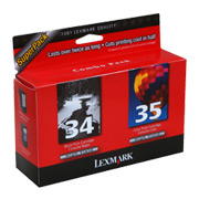 Lexmark 18C0535 Black, Color High Yield Ink Cartridge