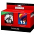 Lexmark 18C2239 Black and Color Return Program Ink Cartridge 2 Pack