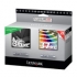 Lexmark 18C2249 Black, Color High Yield Return Program Ink Cartridge 2 Pack