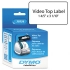 Dymo 30326 VHS Top Labels