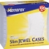 Memorex 32021992 Slim Clear Jewel Case, 100-Pack
