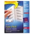 Avery 5260 Labels Avery 5260 Labels