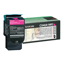 Lexmark C540A1MG Magenta Return Program Toner Cartridge