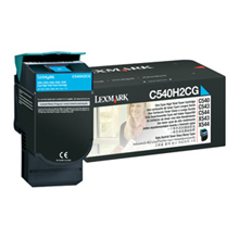 Lexmark C540H2CG Cyan High Yield Toner Cartridge