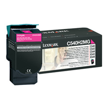 Lexmark C540H2MG Magenta High Yield Toner Cartridge