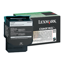 Lexmark C544X1KG Black Extra High Yield Return Program Toner Cartridge