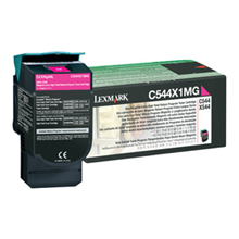 Lexmark C544X1MG Magenta Extra High Yield Return Program Toner Cartridge