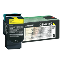 Lexmark C544X1YG Yellow Extra High Yield Return Program Toner Cartridge