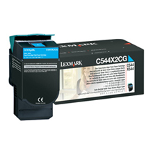 Lexmark C544X2CG Cyan Extra High Yield Toner Cartridge